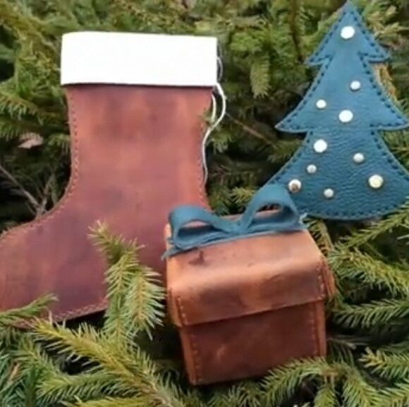 Выкройка украшение для Нового года