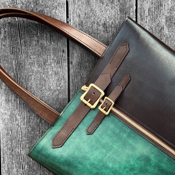 Выкройка стильная кожаная сумка из кожи выкройка