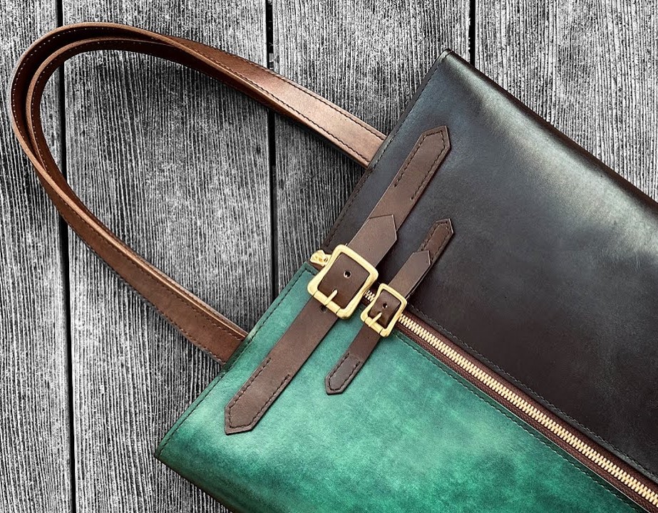 Выкройка стильная кожаная сумка из кожи выкройка