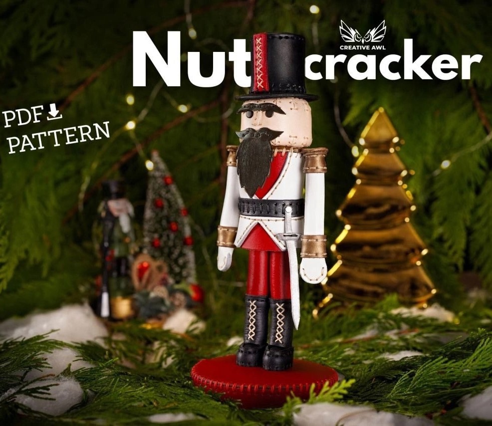 Выкройка игрушки Щелкунчик