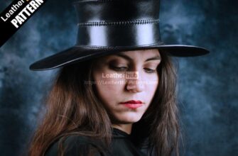 выкройка шляпа чумного доктора