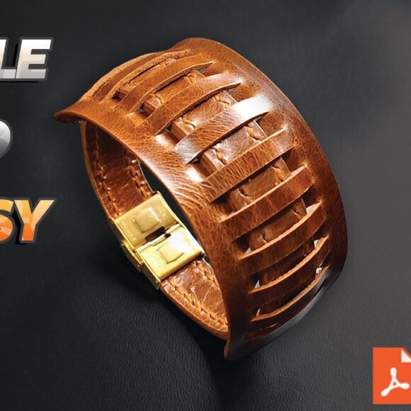 Простенький браслет на руку выкройка