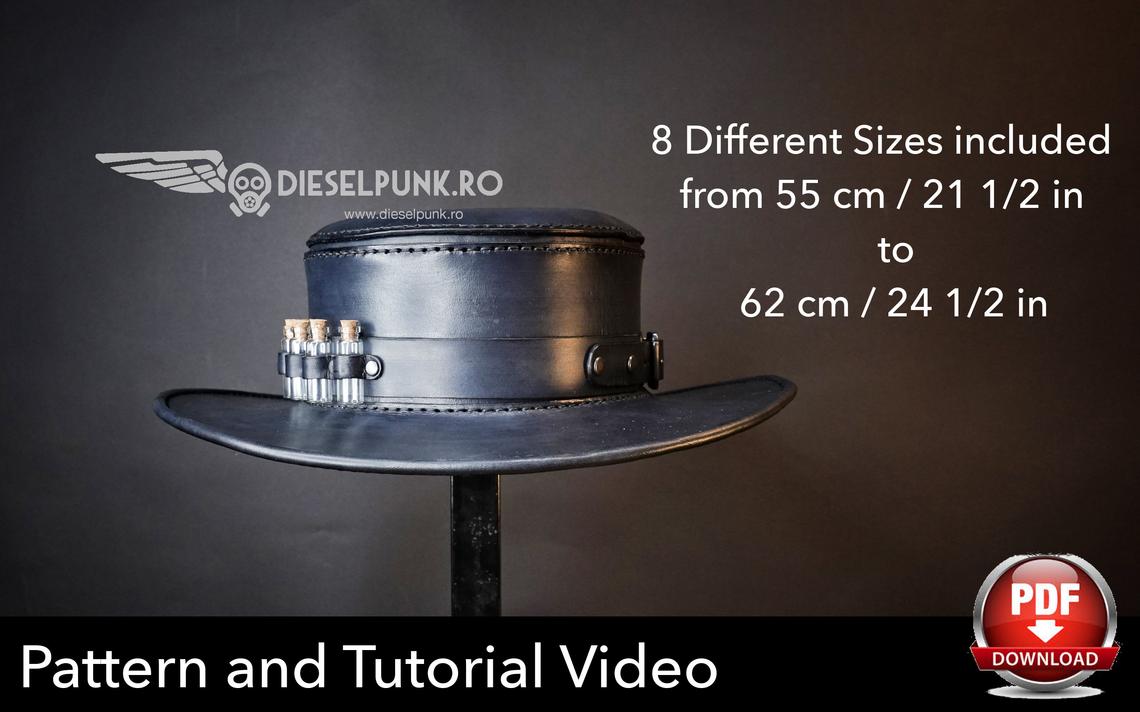 Размеры шляпы с полями