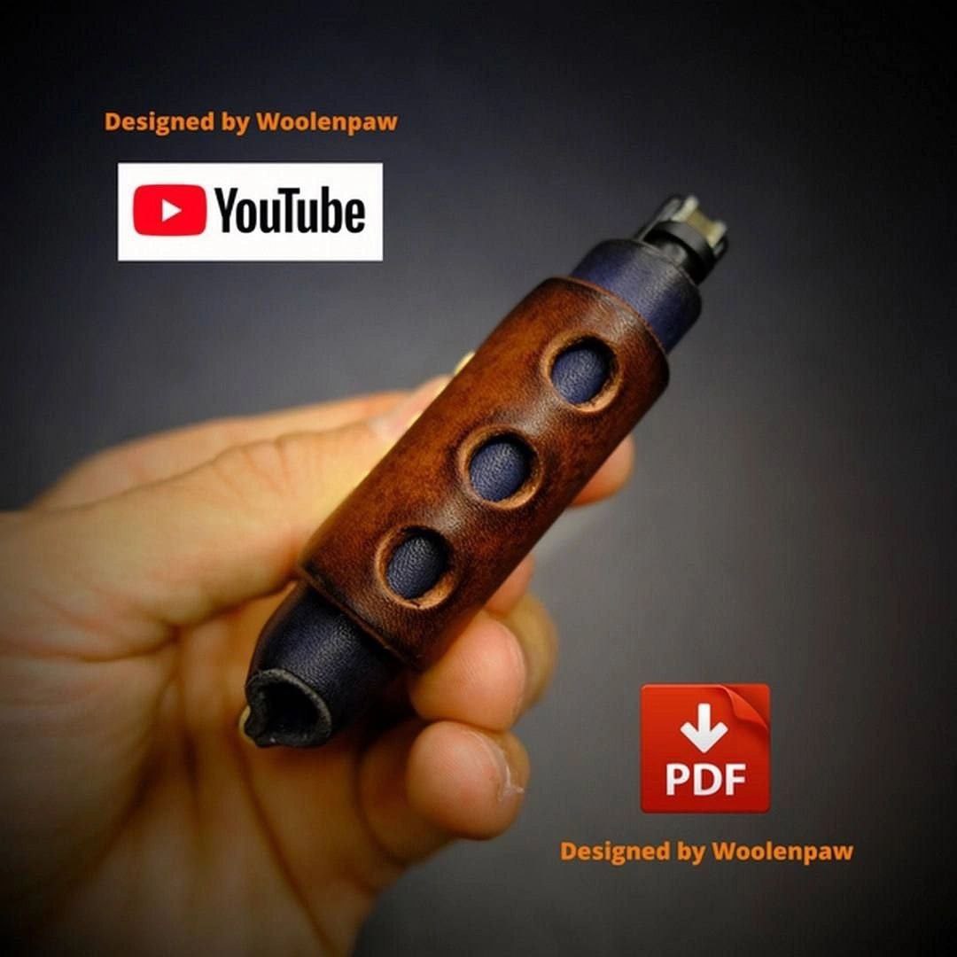 Выкройка чехол зажигалки 1